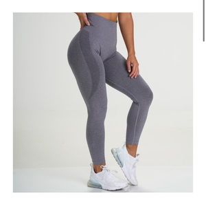 SOLD NVGTN Grey Contour Seamless Leggings